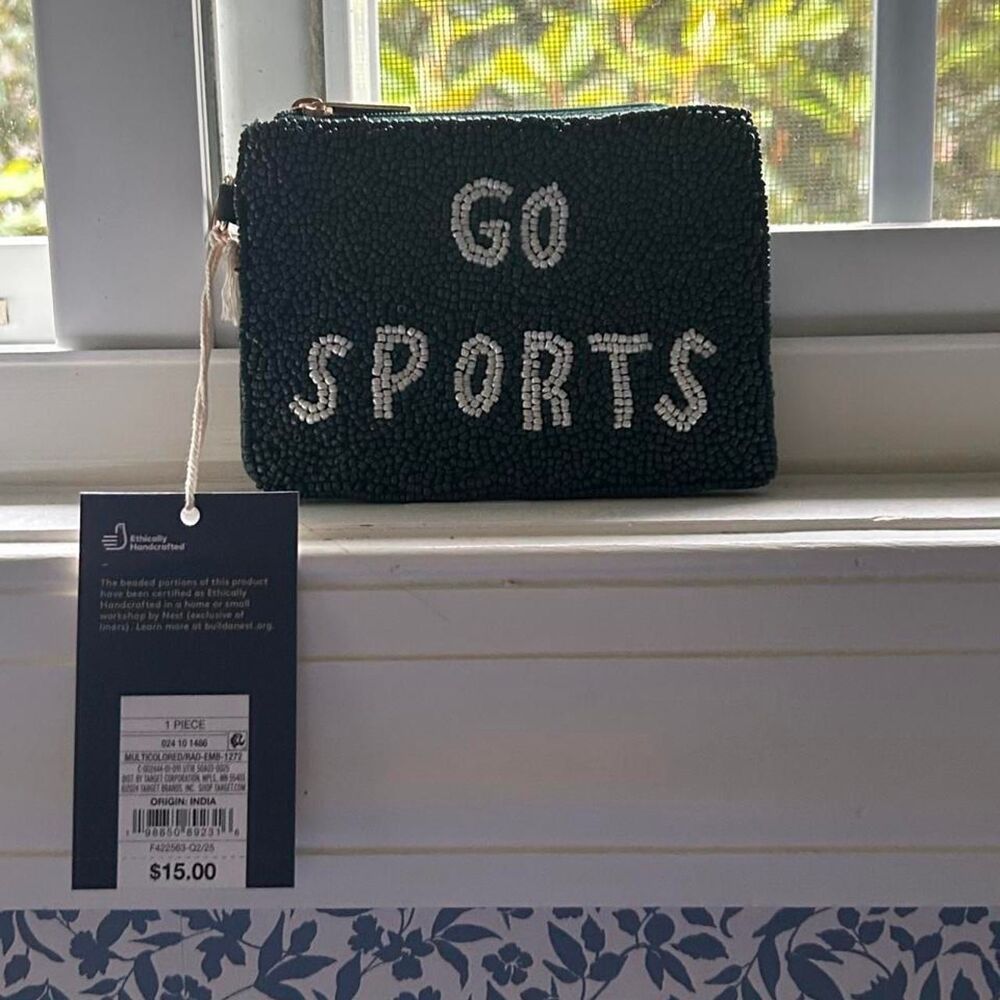 Target Women's Green and Black Bag